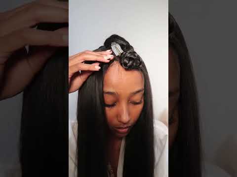 Go-to Curly Hair extensions ponytail tutorial ❤️