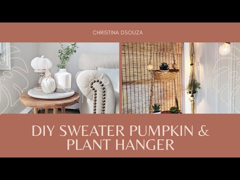 #fallpumkindiy #Dollartreepumpkindiy #falldecor2020 #falldecorations and Boho planter.