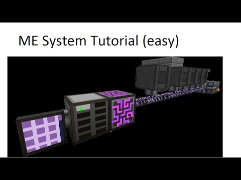 How to make a ME system (easy Tutorial)