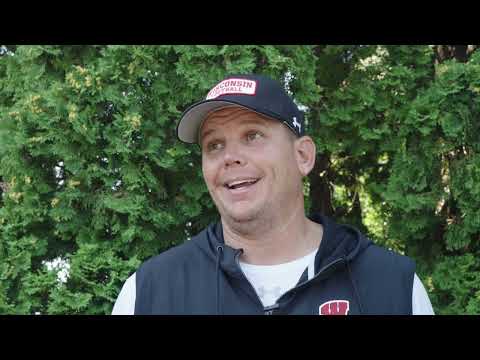 AJ Blazek Media Availability || Wisconsin Football || July 31, 2024