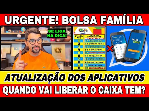 ATUALIZAÇÃO DOS APLICATIVOS DO BOLSA FAMÍLIA MÊS DE SETEMBRO! QUANDO SERÁ LIBERADO?