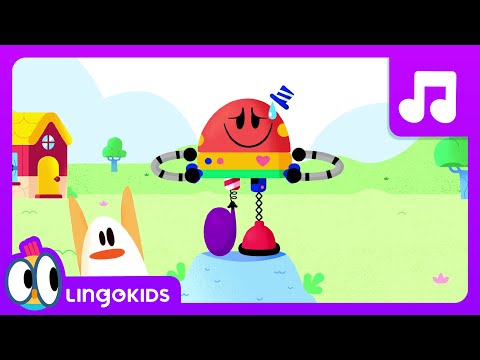 Head Shoulders Knees and Toes 🎶 Dance with Baby Bot | Lingokids