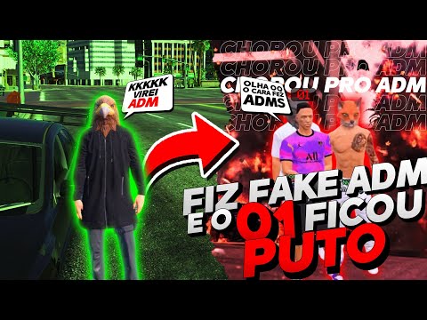 TROLLANDO OS ADM COM AS NOVAS OPÇAO DO MOD MENU no GTA RP