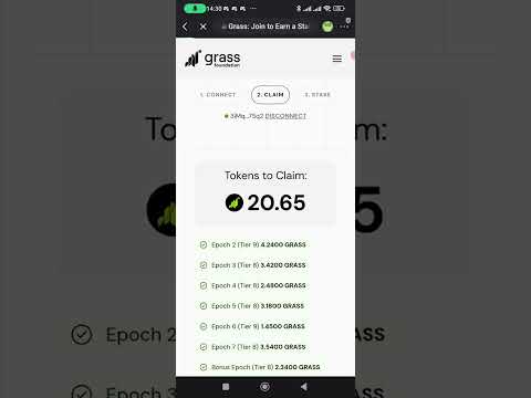 How to claim Grass airdrop, link below 👇