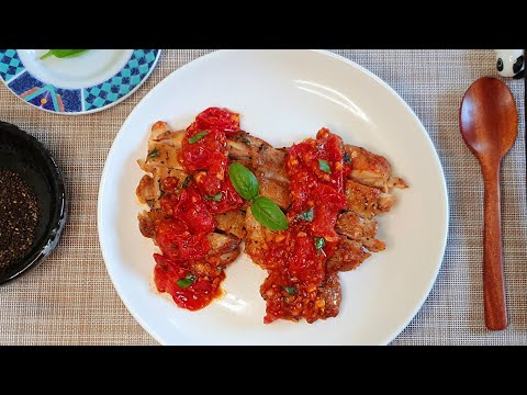 chicken recipes easy for dinner!!, chicken thighs recipes for dinner, chicken with tomato recipe