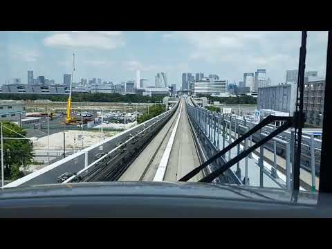 ゆりかもめ先頭車両