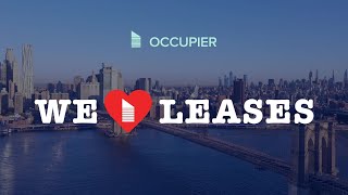 Occupier ❤️ | We Love Leases | Real Estate Community