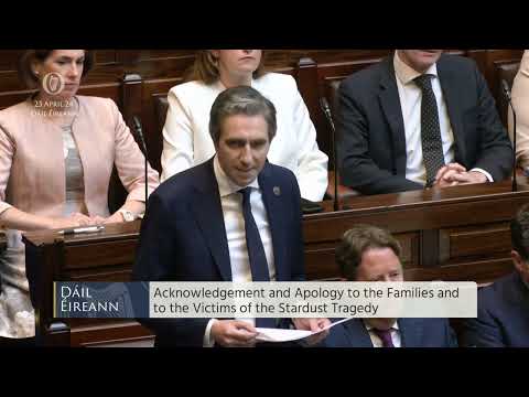 Taoiseach issues State apology to families of Stardust fire victims