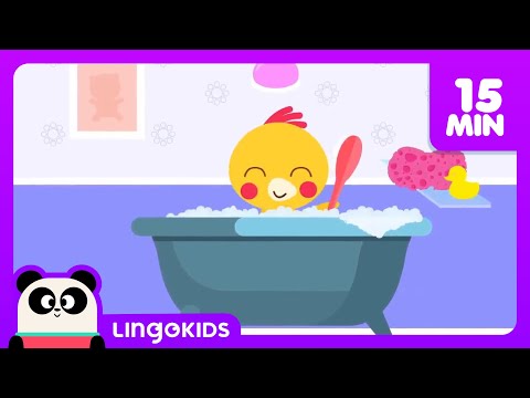 Bathroom Routines + Daily Routines Songs for Kids & Nursery Rhymes | Lingokids