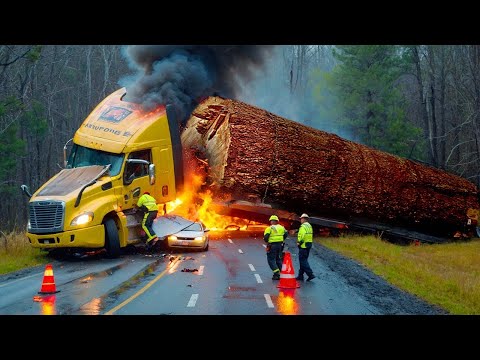 Dangerous Idiots Fastest Truck & Heavy Equipment Fails | Extreme Truck Idiots at Work #19