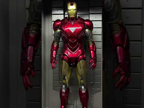 Hot Toys Iron Man Hall of Armor Display #ironman #mcu #marvel  #hottoys #sixthscalefigures