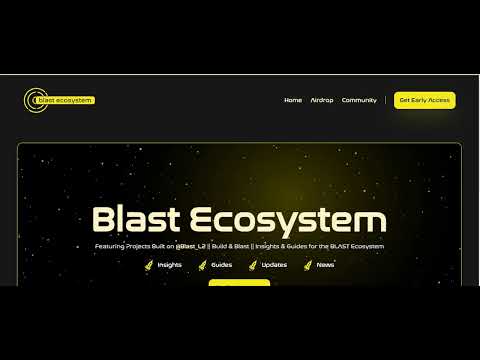 Earn $200 blast airdrop | confirmed airdrop backed by binance