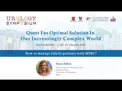 How to manage elderly patients with MIBC by Maria RIBAL