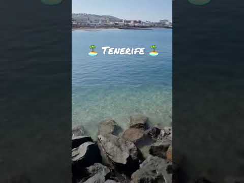 🏝️ Amaizing clear water 🏝️ Playa de Fanabe , Tenerife 🏝️#clearwaterbeach #canaryislands