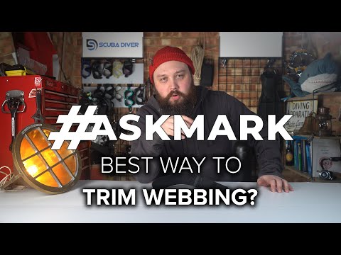 What's the Best Way to Trim Webbing? #scuba #AskMark