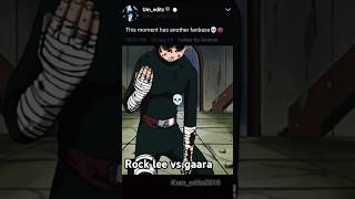 lee vs gaara fight during chunin exam.....!...... #rockleevsgaara #naruto #viralvideo #shorts#video