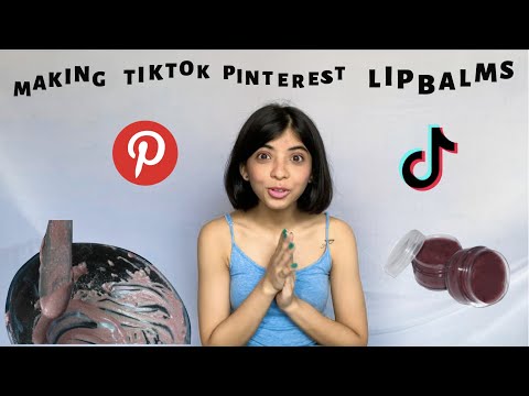 Trying TikTok and Pinterest Lip Balms!!