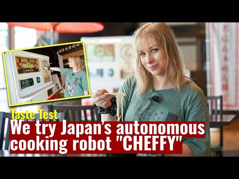 Meet CHEFFY: Japan's Speedy Cooking Bot Makes Ramen from Elite Restaurants in 90 Sec!