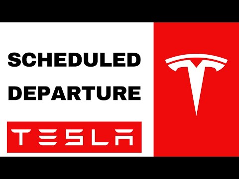 How to Use Tesla Model 3 Scheduled Departure - 2024