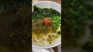 とろろ昆布うどん　関空　2020.1.11