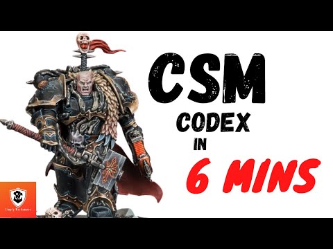 CSM 10th codex in 6 mins