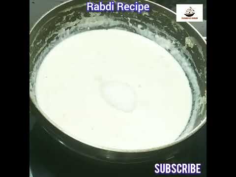 Instant Best Rabri Recipe at Home | Homemade Rabdi Indian Sweet #shorts #ytshorts #viralshorts