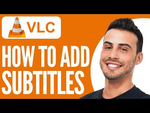 Add Subtitles Permanently to a Video | VLC Media Player Tutorial (2024) 🎬