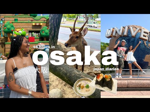 OSAKA VLOG 🍙: universal studios japan, nara deer park, etc