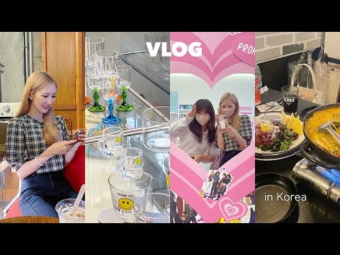 【韓国vlog】自由人2人による自由すぎるホンデ散策👭🏻☀️-MBTI占いで鬼盛り上がり- #브이로그 #홍대 #연남동 #mbti