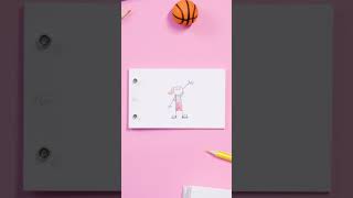 Magical Basketball Flipbook #TeamNike #shorts