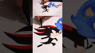 Drawing Shadow the Hedgehog #speeddrawing #shadowthehedgehog #sonic