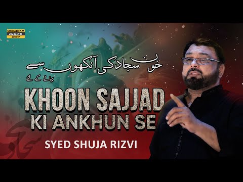 Muharram Nohay 2024 | Khoon Sajjad Ki Ankhon Se Bahane Ke Liye | Shuja Rizvi | SabeeleMawaddat