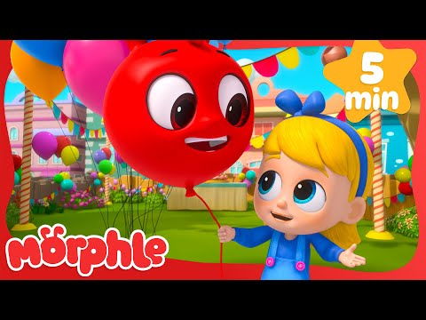 Exciting Birthday Balloon Mission! | Morphle TV #shorts | Fun Kids Cartoon