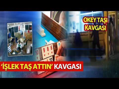 'İşlek Taş Attın' İddiası Kavgaya Dönüştü | Tekme ve Tokatlı OKEY...