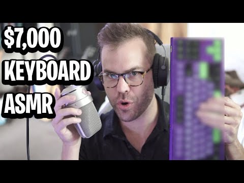 $4 to $1,000 KEYBOARD ASMR w/ $2,000 MICROPHONE!