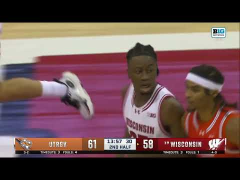 Highlights vs UTRGV || Wisconsin Basketball || November 18, 2024