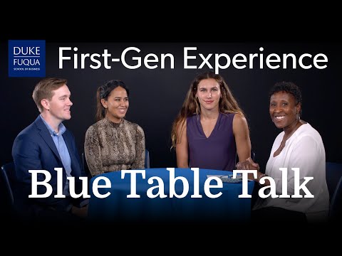 First-generation Student Experience at Duke University’s Fuqua School of Business