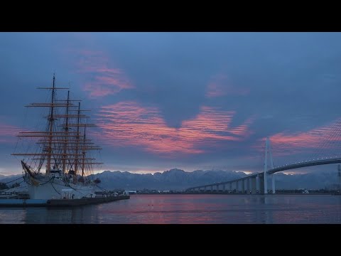 20240131　timelapse　海王丸パーク