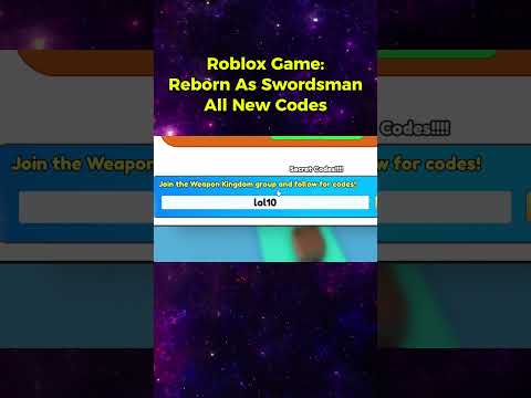 Roblox Reborn As Swordsman Codes 2024