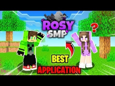 This is the Best Application for ROSY SMP | Minecraft | @gamer_boyyy@rosygamerz