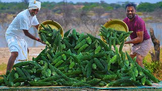 BITTER GOURD RECIPE  | Spicy Bitter Gourd |  Karela Recipe | Karela Fry | Recipe Grandpa Kitchen