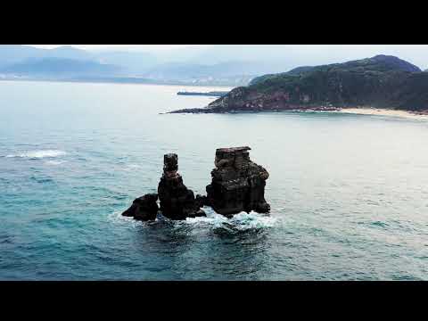 金山獅頭山公園，水尾漁港，神秘海岸空拍 Mar 2019