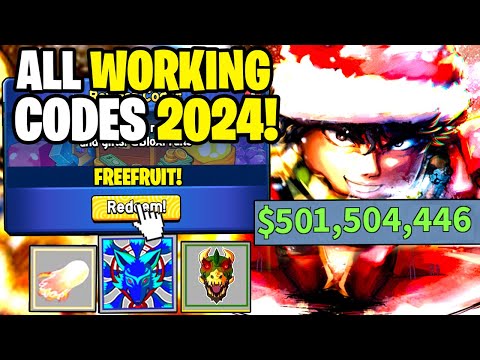 *NEW* ALL WORKING CODES FOR BLOX FRUITS IN DECEMBER 2024! ROBLOX BLOX FRUITS CODES