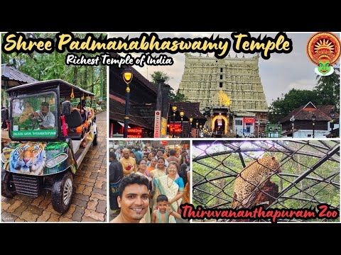 Shree Padmanabha Swamy Temple & Thiruvananthapuram Zoo Vlog | Ultimate Guide to Kerala's Heritage