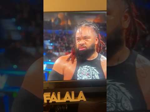 I couldn’t wait for a WWE Clip 😂 #wwe #smackdown #solosikoa #jacobfatu