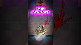 leveling up cards by royale chef/royale chef tips#clashroyale #shorts