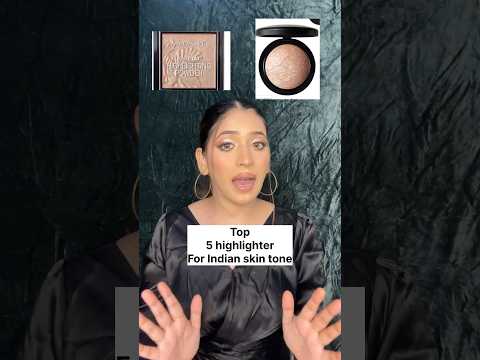 Top 5 highlighter for Indian skin tone #shorts