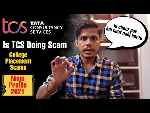 Tcs Ninja 2021 | Why Colleges doing Scam using MNC's | No one Talks about it!  | On Campus Scam