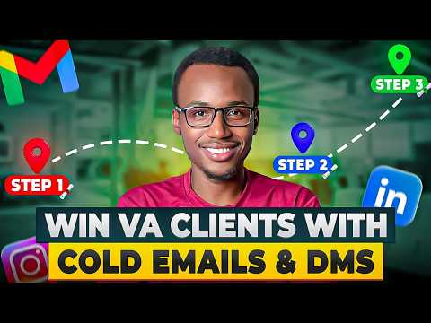 How to Write Cold Emails & DMs to Land Virtual Assistant Clients!