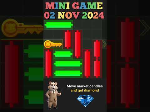 Hamster Kombat New Season Mini Game Solution 02 November 2024